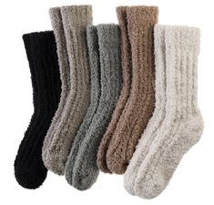 PRICES MAY VARY. Cozy & Warm: Our women's fuzzy slipper socks are made with a blend of high-quality materials. They are incredibly soft, breathable, and durable, providing cloud-like comfort that will keep your feet and toes warm during cold weather. Let these cozy socks protect your feet and provide lasting warmth on chilly winter days! Fluffy & Soft: Our slipper and sleep socks for women are designed with high-tech microfiber, elastic fabrics, and soft-touch features to ensure maximum comfort Sleep Socks, Outdoor Socks, Cabin Socks, Best Anniversary Gifts, Bed Socks, Fluffy Socks, Soft Slippers, Fuzzy Slippers, Fuzzy Socks