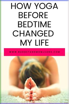 Do you have a bedtime yoga routine? In this post, I share how yoga before bedtime changed my life and my bedtime routine for the better. #yogabeforebedtime #bedtimeyogaroutine #yogabeforebed #bedtimeyogaposes Nighttime Yoga Routine, Bedtime Yoga Poses, Meditation Before Bed, Night Time Yoga, Yoga Before Bed, Bedtime Stretches, Before Bed Workout, Evening Yoga, Restorative Yoga Poses