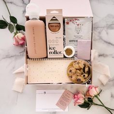 the beauty box is packed with products for women to use on their skin care routine