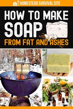 DIY soap is easier than you think, but it takes some time and requires some caution. Here's how to make soap using fat and ashes. Soap Making For Beginners, Make Your Own Soap, Homesteading Life, Homestead Lifestyle, Storm Prep, How To Make Soap, Soap Making Process, Make Soap, Soap Making Recipes