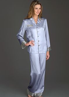 This Evening Lounge #Silk #Pajama is back in stock just in time for our sale! Treat yourself to luxurious silk sleepwear for only $148 today! Elegant Fitted Night Sets, Elegant Night Sets, Elegant Fitted Sets For Night, Elegant Satin Sleepwear For Pajama Party, Elegant Fitted Sleepwear For Pajama Party, Elegant Fitted Sleep Sets, Elegant Satin Sets With Long Pants, Elegant Long Loungewear Sets, Elegant Silk Sleep Sets