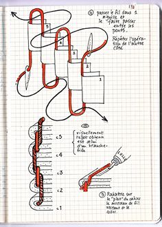 an open notebook with diagrams and instructions on how to use the electrical wire for wiring