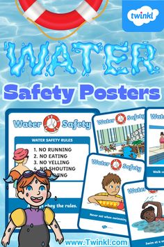 Water Safety Posters Water Poster, Safety Rules