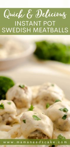 a close up of food on a plate with broccoli and mushrooms in the background