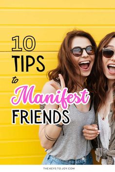 Want to meet new friends and attract a vibrant social circle? Explore this guide on manifesting friends using powerful techniques like visualization, affirmations, and journaling. Learn how to draw in positive, fun people who will make your life richer and more exciting. Learn more on our website; https://thekeystojoy.com Visualization Affirmations, Manifesting Techniques, Meet New Friends