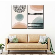 Modern Neutral Abstract Diptych Wall Art is a beautiful addition to any decor style. Bring this stunning canvas print into your home to easily refresh your walls and elevate your decor. Diptych Wall Art, Photograph Art, Drawing Digital Art, Multi Panel Art, Watercolor Artwork, Canvas Set, Vintage Frames, Wall Art Painting, Framed Canvas