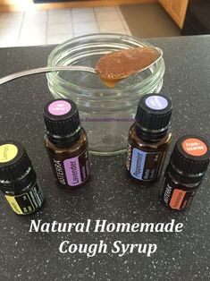 Doterra Oil For Cough, Cough Syrup For Kids, Oil For Cough, Essential Oils For Cough, Homemade Cough Syrup, Dry Cough Remedies, Doterra Recipes, Doterra Essential Oils Recipes, Essential Oils For Kids