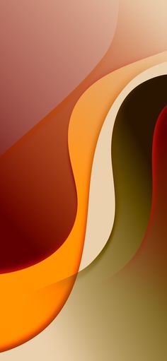 an orange and brown abstract background with wavy lines on the bottom right side, in shades of red, beige, yellow and green