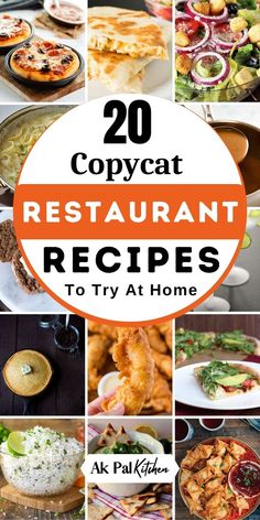 Looking for the tastiest copycat restaurant recipes. Here I’ve something special for you. Try this when you have restaurant food cravings! These delicious and amazing copycat recipes are perfect and taste just like you are eating in a restaurant. Resteraunt Recipes, Pappadeaux Recipe, Restaurants Recipes, Copycat Food, Cheesecake Factory Recipes, Restaurant Copycat, Copy Cats