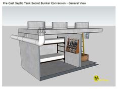 Building an Underground Bunker from Septic Tanks Safe Room