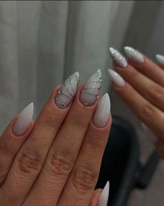 Diy Best Friend Gifts, Milky Nails, Classic Nails, Nails Desing, Long Acrylic Nails, Beauty Inspiration, Best Friend Gifts, Stylish Nails