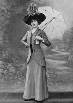 1900s Fashion, French Magazine, 20th Century Fashion, Edwardian Era, Edwardian Fashion