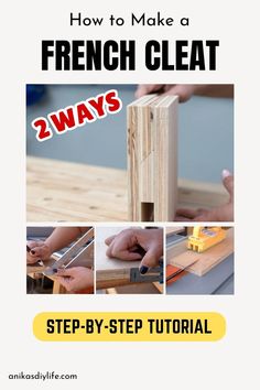 how to make a french cleat step by step guide for beginners and homeowners