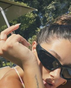 Jourdan Sloane, Insta Story, Aesthetic Girl, Sunnies, Hair