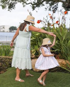 This stylish straw hat offers pretty protection from the sun. Each is integrated with a scalloped blue grosgrain ribbon in a shape that mimics the ocean’s waves to add a bit of whimsy for beach days, pool play dates, picnics, parties, and everywhere in between. Soft, packable construction with wide brim and telescope crown Ribbon size adjuster tucked inside the inner sweatband to fit ages 2-11 Crafted of high-quality, natural palm straw for breathability S Waves, Pool Play, S Wave, Bike Rides, Women's Headwear, Easter Shopping, Pool Days, Beach Days, Wide Brimmed