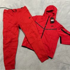 Reposhing This Item I Purchased From @Flinstoned. Large Size To Small For Me, Still Have Tags Never Worn! Questions? Leave A Comment Below! Red Athleisure Activewear For Outdoor Activities, Winter Athleisure Tracksuit For Outdoor Activities, Casual Hooded Tracksuit For Outdoor Activities, Casual Winter Tracksuit For Outdoor Activities, Casual Red Hooded Activewear, Red Hooded Casual Activewear, Casual Long Sleeve Activewear For Winter, Red Nike Activewear For Sports Season, Hooded Tracksuit For Outdoor Activities