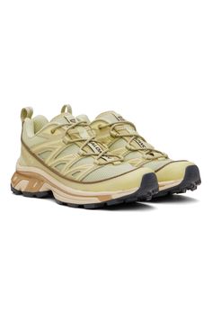 Green XT-6 Expanse Sneakers by Salomon on Sale Solomons Shoes, Salomon Shoes, Mesh Sneakers, Personal Style, On Sale, Lace Up, Mesh, Women Shoes, Wardrobe