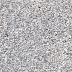 the texture of carpet is white and gray