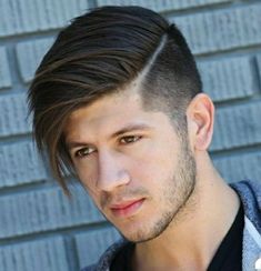 Short Side Swept Hairstyles Men, Side Swept Undercut Men, Long Hair Side Shave Men, Side Swept Hairstyles Men, Medium Side Swept Men’s Hairstyle, Short Dyed Hair, Best Hair Dye, Mens Hair Colour, Hair Color Unique