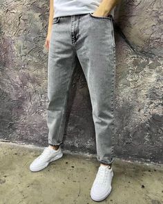 Denim Jogger Pants, Jeans Collection, Guys Clothing Styles, Denim Joggers, Denim Jeans Men, Men Fashion Casual Outfits, Jeans Men, Men's Style