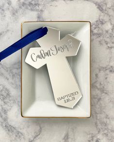 Christian Wishes, Baptism Gifts For Boys, Christening Gifts For Boys, Godson Gifts, Engraved Cross, Engraved Acrylic, Mirrored Acrylic, Cross Gift, Order Design