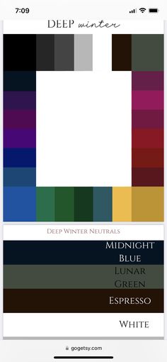 Deep Winter Worst Colors, Deep Winter Dark Academia, Deep Winter Color Palette Jewelry, Winter Palette Outfits Aesthetic, Winter Pallete Outfits, Deep Winter Colour Palette Outfits, Deep Winter Pallet Outfits, Deep Winter Jewel Tones, True Deep Color Palette