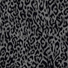 an animal print pattern in black and grey