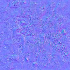 an image of some blue and purple paint on the wall with no one in it