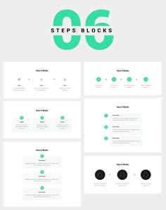 an image of the number sixty steps in powerpoint with green and black numbers on it