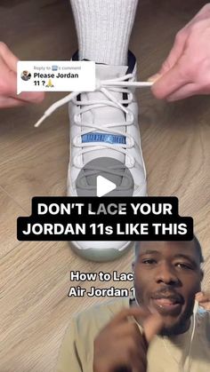 276K views · 12K likes | Sniperkicks on Instagram: "DON’T LACE YOUR JORDAN 11s LIKE THIS 😳😳" Jordan 11 Outfit Men Style, Jordan 11 Outfit Men, Blue Outfit Men, Jordan 11 Outfit, Jordan 11 Legend Blue, Bred 11, Jordan 12s, Jordan 11s, Jordan 11 Low