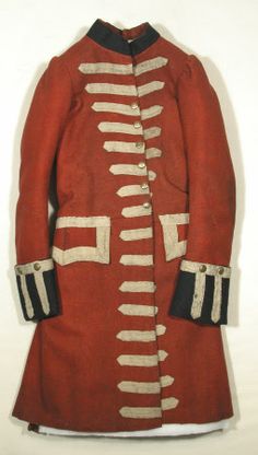 Snowshill Manor, Ancient Clothing, Indian Wars, King George Iii, Historic Fashion, British Military, Military Coat, Military Outfit