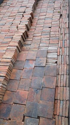 an image of a brick walkway that is going up