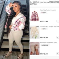 Cute Valentines Outfits For Women Baddie, Baddie Shein Outfits Plus Size, Fall Haircuts, Medium Length Haircuts, Shein Fits, Fashion Clothes For Men, Hairstyles For Thick Hair, Haircuts For Thick Hair, Jack Of All Trades