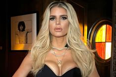 Jessica Simpson is showing off her festive fashion in a new Instagram post, where she can be seen rocking an all-black sparkly outfit just in time for the holidays.