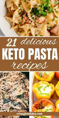 Here you get some keto pasta ideas that are best for meal plan. Keto Pasta Meals, Low Carb Pasta Meals, Healthy Low Carb Pasta Recipes, Low Carb Chicken Pasta Recipes, Easy Pasta Recipes No Dairy, Keto Pasta Sauce, Keto Pasta Alternatives