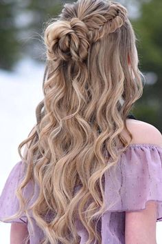 Fishtail Braids, Bridesmaid Hair Medium Length, Instagram Hairstyles, Hairstyle Tutorials, Hair Hoco, Dance Hairstyles, Wedding Hairstyles Half Up Half Down, Half Updo