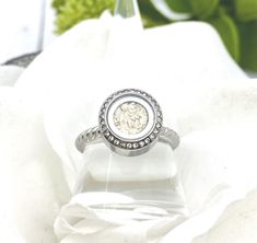 This ring is such a wonderful and beautiful keepsake to commemorate any loved one or any beloved pet. It is made from stainless steel so it is considered hypoallergenic and will not tarnish or turn your fingers green. The circle on this ring measures approximately 13mm the band is a sturdy twisted/rope style. This ring can be filled with human or pet cremation ashes, sand, small flower petal pieces, glitter, hair, fur, etc. by removing the small screw on the side of the ring. A small drop of sup Ash Rings Cremation Jewelry, Memorial Jewelry Ideas, Ashes Ring Cremation Jewelry, Urn Ring, Cremation Ashes Jewelry, Cremation Jewelry Ring, Dog Memory, Pet Ashes Jewelry, Ashes Jewelry Cremation