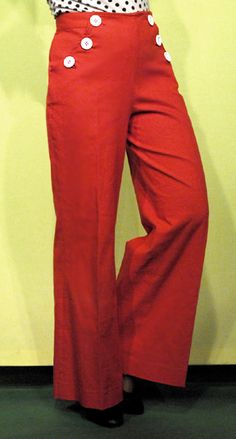 I ADORE these red sailor pants! {swing attire} Lindy Hop, Sailor Pants, Cute Cafe, Swing Dance, Red Pants, Belly Dance, Dance Costumes, Parachute Pants, Outfit Inspirations