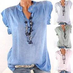 White Shirts Women, Boho Tunics, Sleeveless Vest, Plus Size Blouses, Short Sleeve Blouse, Fashion Tops, Latest Fashion Trends