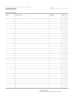 Spending Tracker Templates planner2024paraimprimir #printablebudgetplanner. Good Notes Money Tracker, Daily Spending Tracker Free Printable, Spending Tracker Printable Free, Expenses Tracker Template, Expense Tracker Printable Free, Money Tracker Template, Daily Spending Tracker, Spending Tracker Template, Spending Template