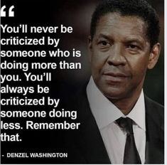 denzel washington quote on racism