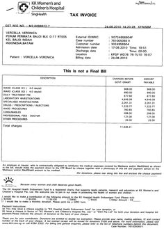 a form that has been printed out for the tax invoicer, which is not