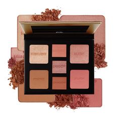 One & So Done! Meet the NEW All-Inclusive Eye, Cheek & Face Palette - a curated palette to bring an effortless glow, on the go. Featuring two blush shades, three eyeshadows, a bronzer and a highlighter, this richly pigmented, ultra-wearable palette is the perfect everything-you-need partner for SO many makeup looks. These luxe powder formulas were designed to easily build and blend together, so you can go from subtle to strobed with just one palette. Blush Shades, Medium Hair Color, Milani Cosmetics, Highlighter And Bronzer, Matte Bronzer, Makeup Haul, Cheap Makeup, Mascara Waterproof, Face Palette