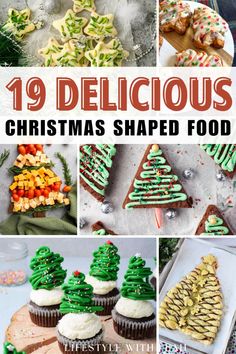 Make your holiday spread magical with Christms tree shaped treats! Here are 19 easy and festive recipes the whole family will love! Festive Recipes