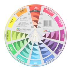 a color wheel with different colors on it