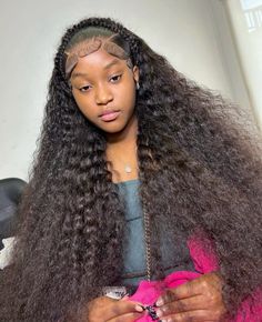 Lala.laidd 🖤 Grade Hairstyles, Black Lace Wig, Wave Hairstyles, Braided Hairstyles For Black Women Cornrows, Frontal Wig Hairstyles, Birthday Hairstyles, Hairstyle Inspo, 9th Grade, Frontal Hairstyles