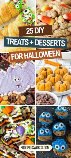 25 diy treats and desserts for halloween