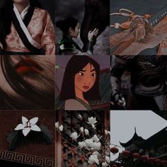 Mulan Aesthetic, Disney Moodboard, Disney Female Characters, Cool Black Wallpaper, Disney Women, Characters Aesthetic, Disney Princess Movies, Mulan Disney, Pin Code