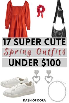 I love these spring outfits so much! I get cold pretty easily so I love that these are trendy and chic long sleeve spring outfits. #springoutfitslongsleeve #springdresses Cute Spring Outfits, Fashion Bloggers