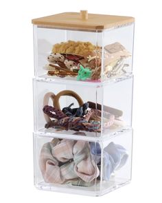 PRICES MAY VARY. ★ 1 Pack Small Acrylic Storage - This Cosmetics Organizer / Cotton Swab Holder with lid is made of premium arcylic, high transparency, strong and durable. ★ Clear Organizer Bathroom Set - Clear Storage Box with 3 divided compartments and lid, Dustproof and Waterproof, perfect as hair accessories organizer, jewelry storage box, q tip holder, cotton swab holder, cotton pad container, cotton balls box, bathroom organization. ★ Vanity Organizer Dresser Organizers - Mini Acrylic Orga Makeup Closet Organization, Teen Girl Bathroom Organization, Skin Care Holder, Dresser Organizers, Vanity Makeup Organization, Hair Accessories Organization, Girls Bathroom Organization, Organizer Dresser, Hair Accessories Organizer